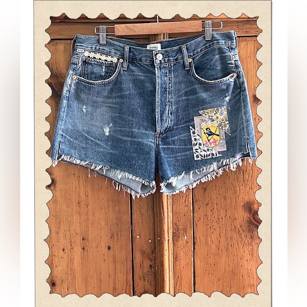 Upcycled COH Denim Cutoffs